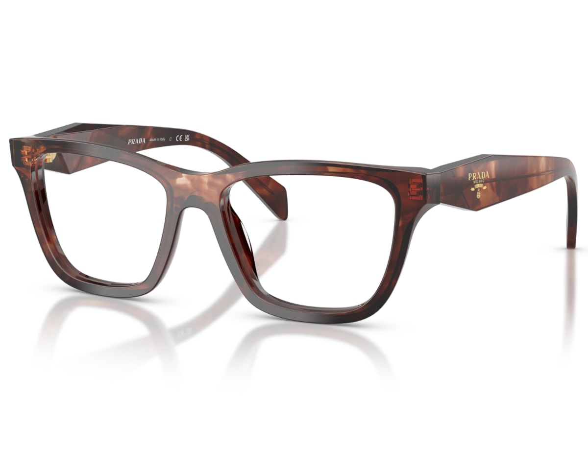 Óculos de Grau Prada Design Marrom PRC10V 14P1O1-54