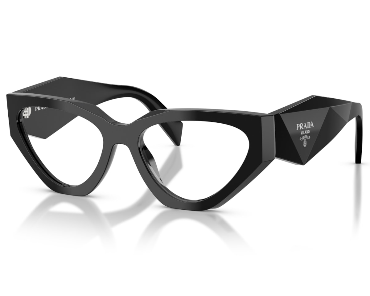  Óculos de Grau Prada Design Preto Brilho PRC07V 16K1O1-54