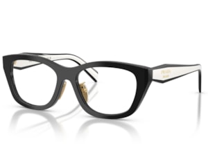 Óculos de Grau Prada Design Preto Brilho PRD11VD 20G1O1-53