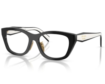 Óculos de Grau Prada Design Preto Brilho PRD11VD 20G1O1-53