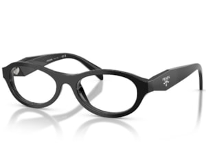 Óculos de Grau Prada Design Preto Brilho PRD18V 16K1O1-53