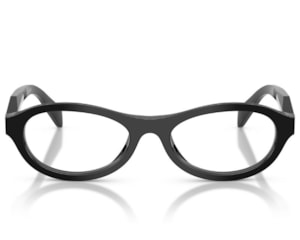 Óculos de Grau Prada Design Preto Brilho PRD18V 16K1O1-53