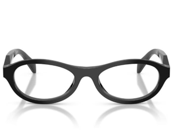 Óculos de Grau Prada Design Preto Brilho PRD18V 16K1O1-53