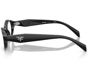 Óculos de Grau Prada Design Preto Brilho PRD18V 16K1O1-53