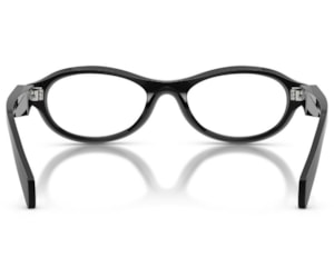 Óculos de Grau Prada Design Preto Brilho PRD18V 16K1O1-53