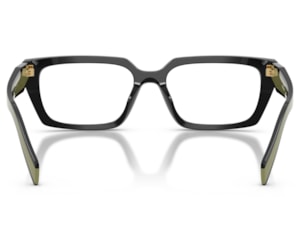 Óculos de Grau Prada Design Preto Brilho Verde PRD05V 03K1O1-55