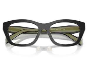 Óculos de Grau Prada Design Preto Verde PRD11VD 03K1O1-53