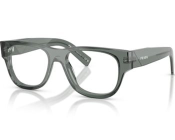 Óculos de Grau Prada Design Verde Translucido PRD08VU 21J1O1-53
