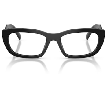 Óculos de Grau Prada Desing Preto Brilho PRD09V 16K1O1-54