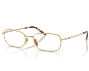 Óculos de Grau Prada Essential Dourado PRD56V-5AK1O1-54