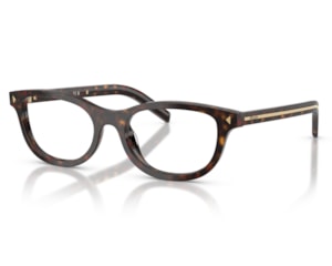 Óculos de Grau Prada Heritage Marrom Havana PRD01VU 17N1O1-52