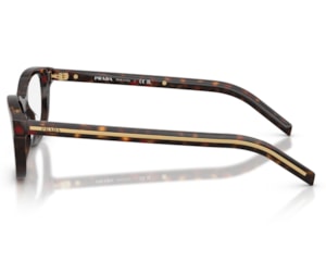 Óculos de Grau Prada Heritage Marrom Havana PRD01VU 17N1O1-52