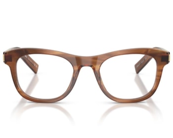 Óculos de Grau Prada Heritage Marrom Listrado PRD17V 25O1O1-52