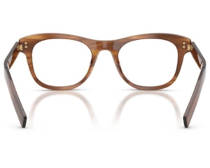 Óculos de Grau Prada Heritage Marrom Listrado PRD17V 25O1O1-52