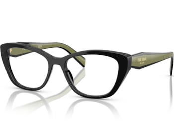 Óculos de Grau Prada Heritage Preto PR19WV 03K1O1-53