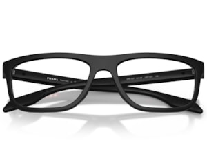Óculos de Grau Prada Lifestyle Preto Fosco PS5TV 12P1O1-57