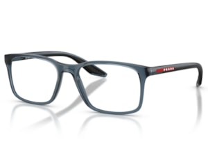 Óculos de Grau Prada Linea Rossa Azul Translúcido PS08RV CZH1O1-54