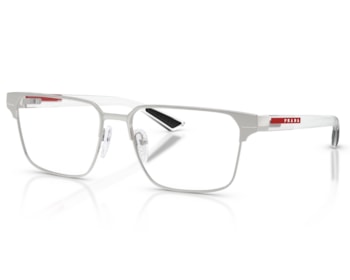 Óculos de Grau Prada Linea Rossa Prata PS50TV 1BC1O1-57