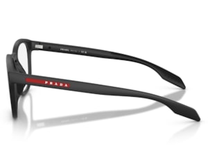 Óculos de Grau Prada Linea Rossa Preto Fosco PS03TV 12P1O1-53