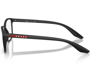 Óculos de Grau Prada Linea Rossa Preto Fosco PS07RV 1BO1O1-55