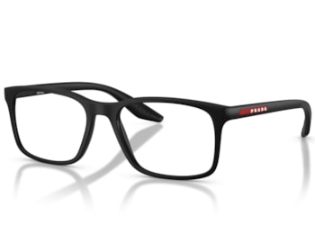 Óculos de Grau Prada Linea Rossa Preto Fosco PS08RV 1BO1O1-54