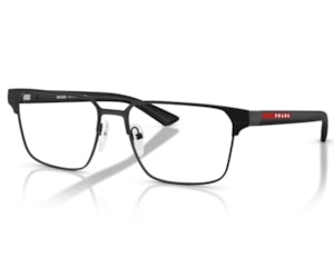 Óculos de Grau Prada Linea Rossa Preto Fosco PS50TV 1BO1O1-57