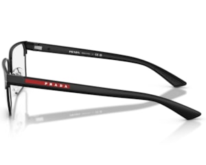 Óculos de Grau Prada Linea Rossa Preto Fosco PS50TV 1BO1O1-57