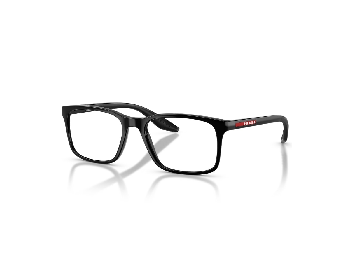 Óculos de Grau Prada Linea Rossa Preto PS08RV 1AB1O1-54