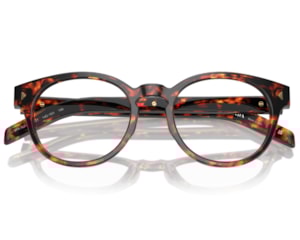 Óculos de Grau Prada Marrom Tartaruga PRA14V 140101-52