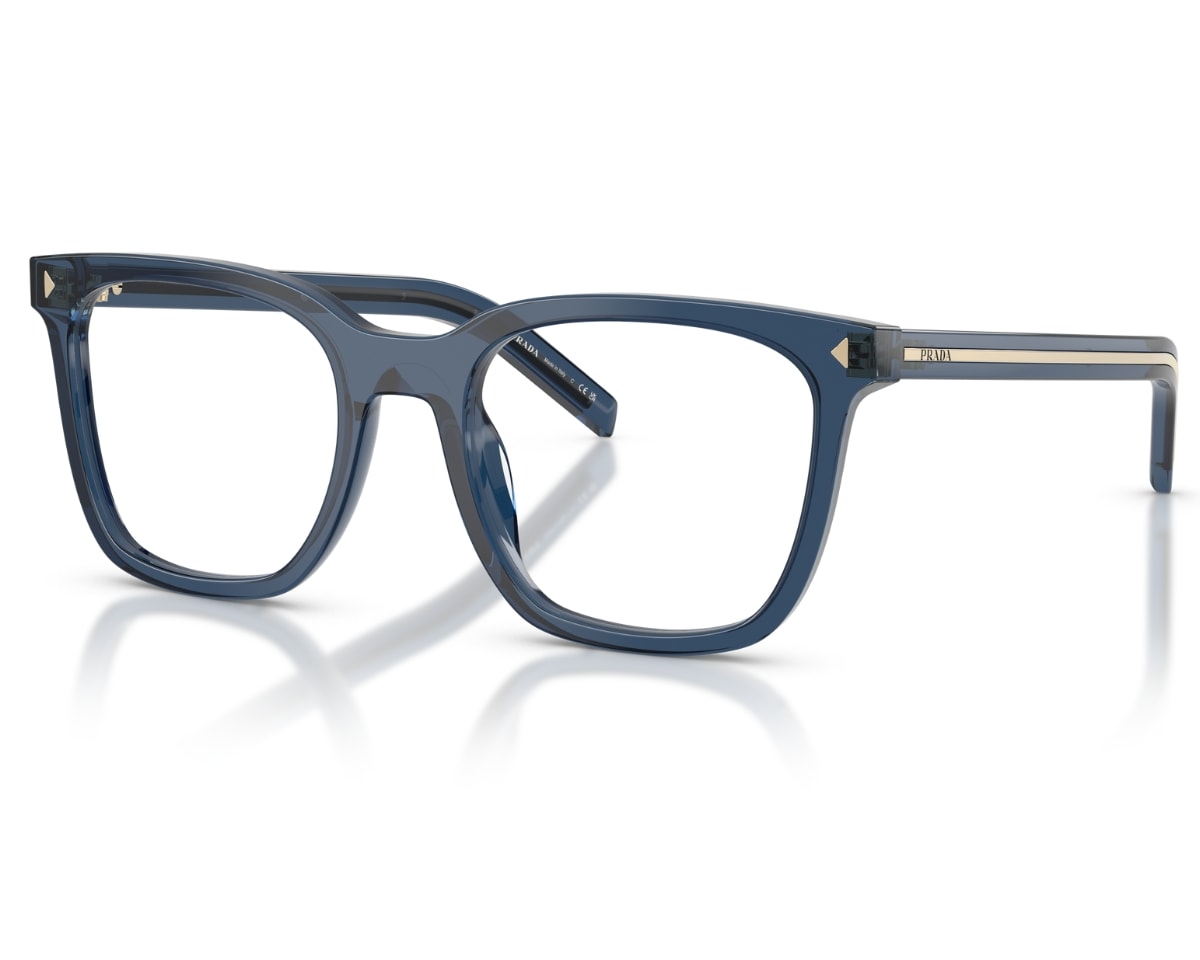 Óculos de Grau Prada Signature Azul PRB11V 08Q1O1-52