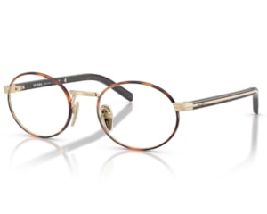 Óculos de Grau Prada Signature Marrom Tartaruga PRB55V 20L1O1-52