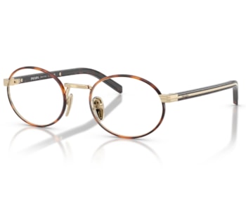Óculos de Grau Prada Signature Marrom Tartaruga PRB55V 20L1O1-52