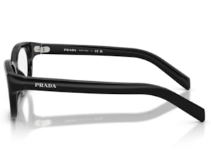 Óculos de Grau Prada Signature Preto Brilho PRD03VU 16K1O1-54