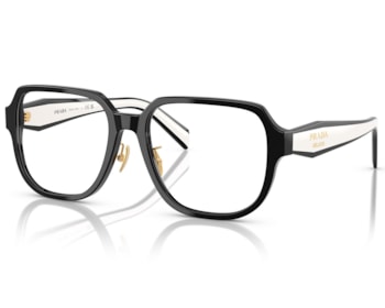 Óculos de Grau Prada Signature Preto PRB07VD 16K1O1-56