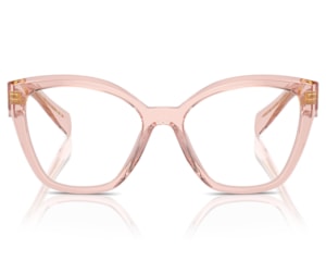 Óculos de Grau Prada Transparent Peach PR20ZV 19Q101-54