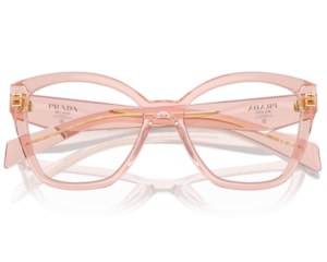 Óculos de Grau Prada Transparent Peach PR20ZV 19Q101-54