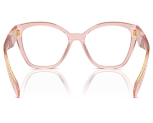 Óculos de Grau Prada Transparent Peach PR20ZV 19Q101-54