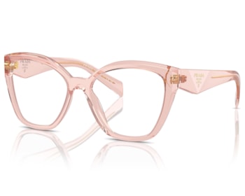 Óculos de Grau Prada Transparent Peach PR20ZV 19Q101-54
