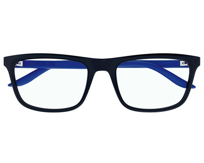 Óculos de Grau Puma Azul Fosco PU0347O 002-56