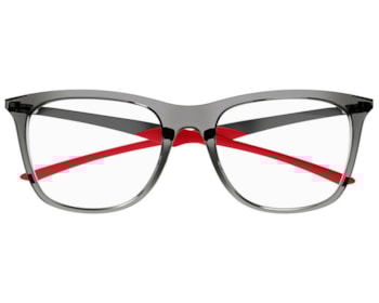 Óculos de Grau Puma Cinza Transparente PU0356O 003-55