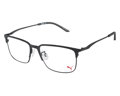 Óculos de Grau Puma Metal Matte Black PE0164OA 001-56