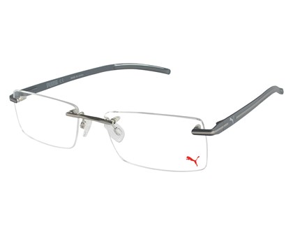 Óculos de Grau Puma Metal Prata PE0022O-011
