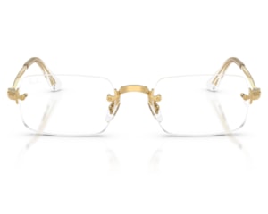 Óculos de Grau Ray Ban A$ap Rocky Dourado RX3928V 2500-54