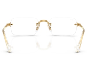 Óculos de Grau Ray Ban A$ap Rocky Dourado RX3928V 2500-54