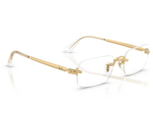 Óculos de Grau Ray Ban A$ap Rocky Dourado RX3928V 2500-54