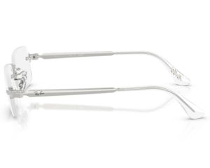 Óculos de Grau Ray Ban A$ap Rocky Prata RX3928V 2501-54
