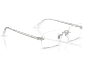 Óculos de Grau Ray Ban A$ap Rocky Prata RX3928V 2501-54