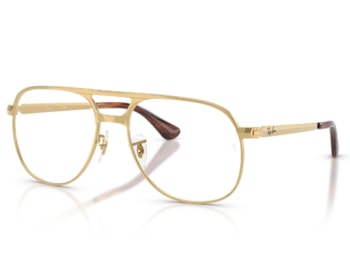 Óculos de Grau Ray Ban Bill Max Dourado RX3793V 2500-56