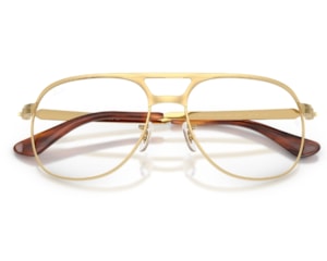 Óculos de Grau Ray Ban Bill Max Dourado RX3793V 2500-56