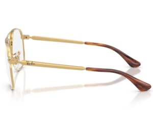 Óculos de Grau Ray Ban Bill Max Dourado RX3793V 2500-56